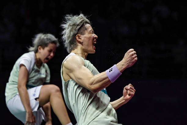 一张图看懂羽毛球场地：简化版示意图