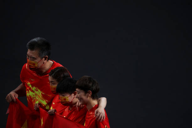 2021乒乓球混双决赛：中国组合许昕/刘诗雯憾负日本摘银